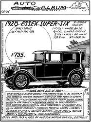 1928 Hudson Essex